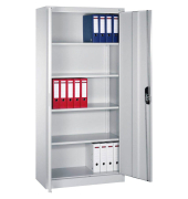Stahlschrank C 2000 Acurado 9260-000 S11310 lichtgrau 93,0 x 40,0 x 195,0 cm, aufgebaut